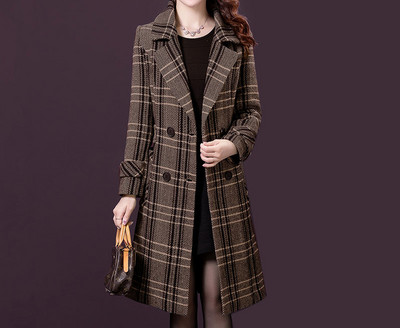 Modern női hosszú kabát gombokkal - több modell
