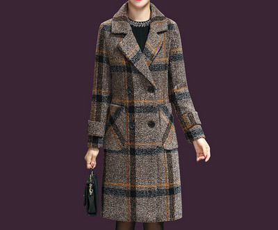 Modern női hosszú kabát gombokkal - több modell