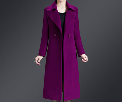 Modern női hosszú kabát gombokkal - több modell