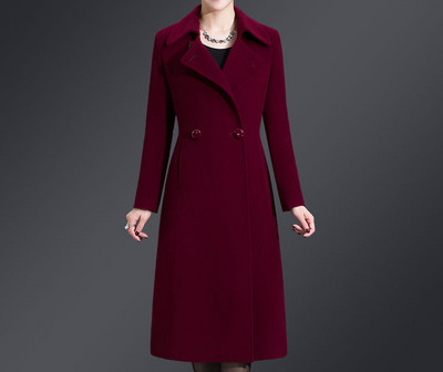 Modern női hosszú kabát gombokkal - több modell
