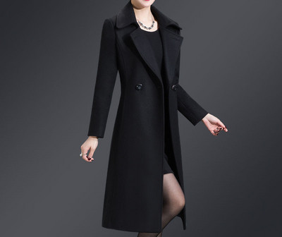 Modern női hosszú kabát gombokkal - több modell