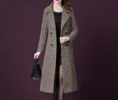 Modern női hosszú kabát gombokkal - több modell