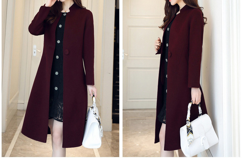 Új modell női kabát spitz nyakkivágással, télire is alkalmas