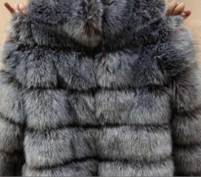 Μοντέρνο χνουδωτό παλτό σε διάφορα χρώματα