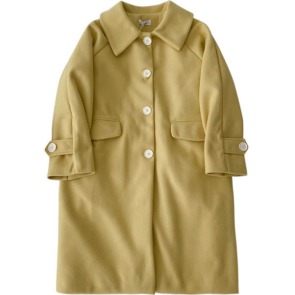 Közepes hosszúságú alkalmi női kabát