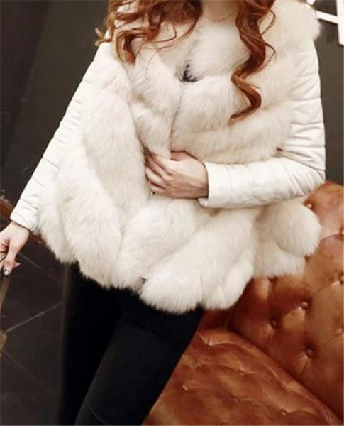 Női tollkabát textil ujjakkal