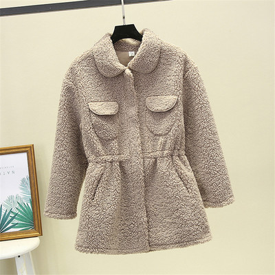 Napi női pehelykabát cipzárral és megkötővel