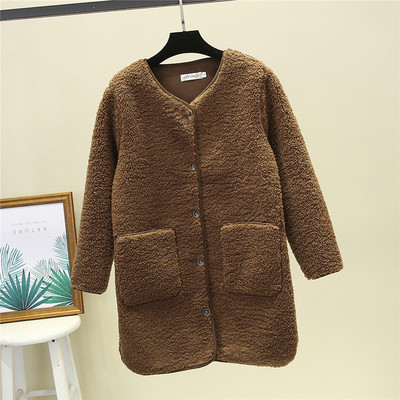 Napi hosszú női kabát gombokkal