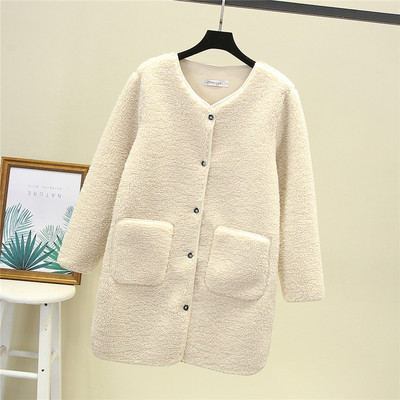 Napi hosszú női kabát gombokkal