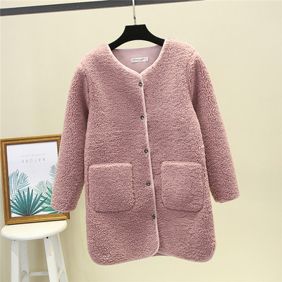 Napi hosszú női kabát gombokkal