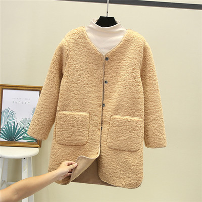 Napi hosszú női kabát gombokkal