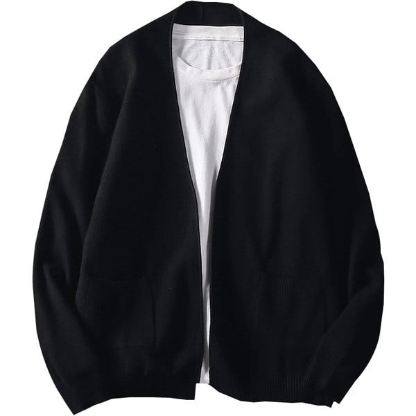 Νέο  μοντέλο πλεκτή ανδρική ζακέτα με τσέπες