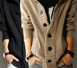 Férfi alkalmi mellény magas gallérral és gombokkal