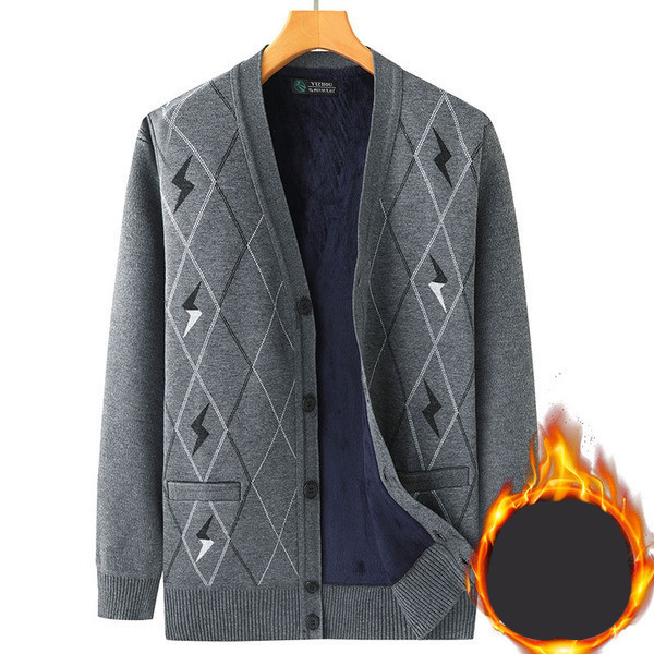 Naujo modelio vyriška liemenė su sagomis ir šiltu pamušalu