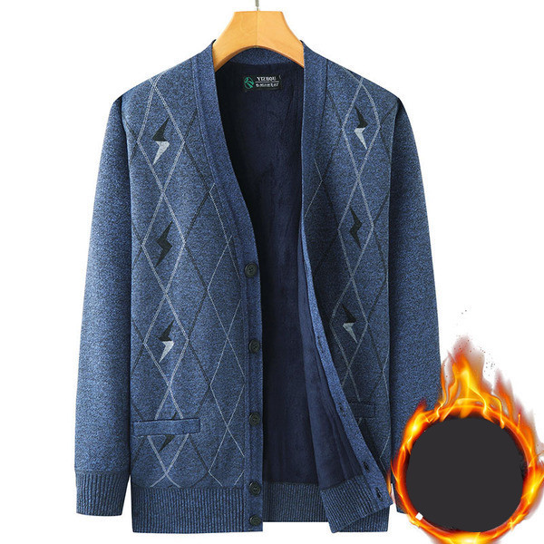 Naujo modelio vyriška liemenė su sagomis ir šiltu pamušalu