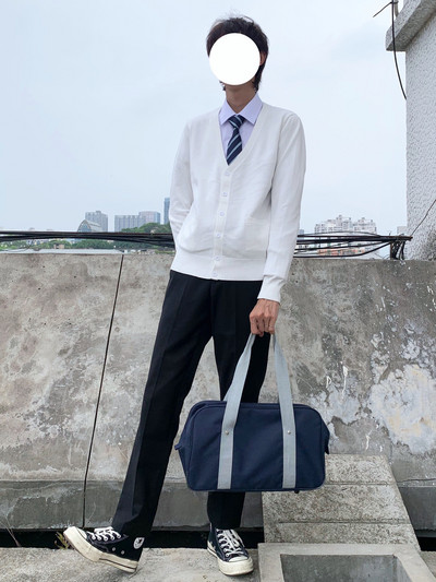 Ανδρική καθημερινή μοντέρνα  ζακέτα casual με τσέπες και ντεκολτέ