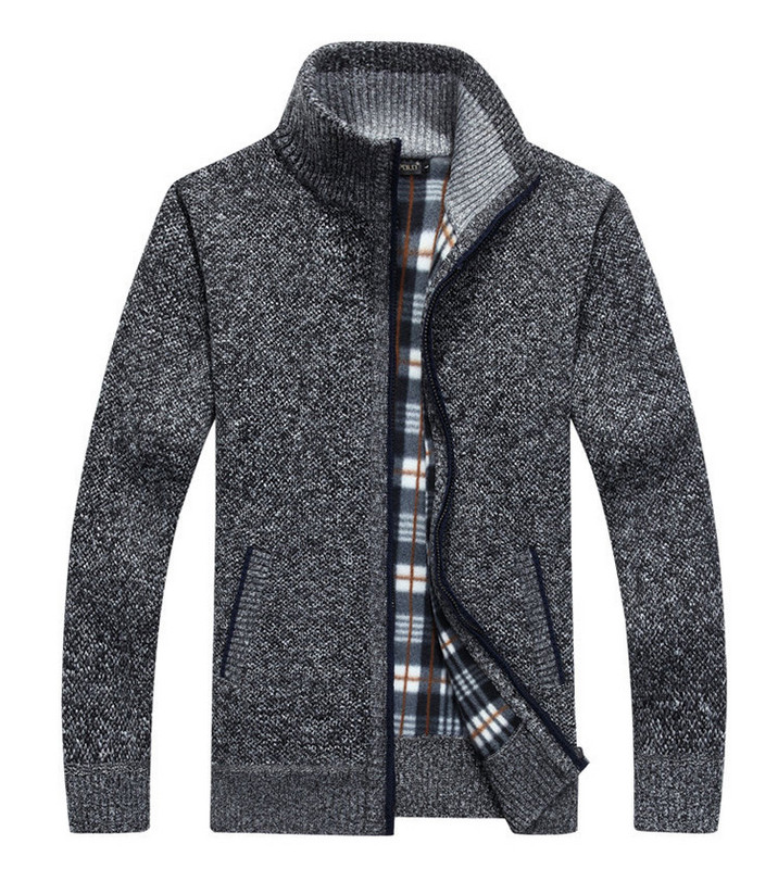 Novi model muškog prsluka sa visokim ovratnikom i mekanom postavom