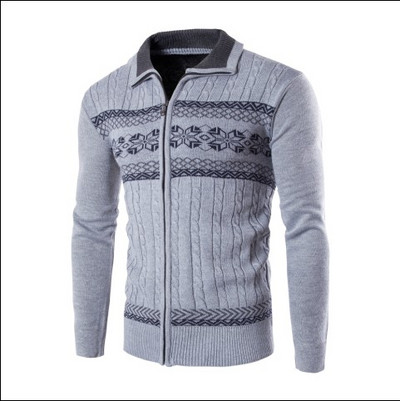 Alkalmi férfi mellény cipzárral és magas gallérral