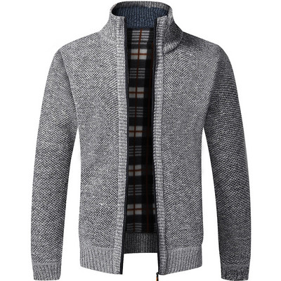 Őszi-téli mellény béléssel és cipzárral