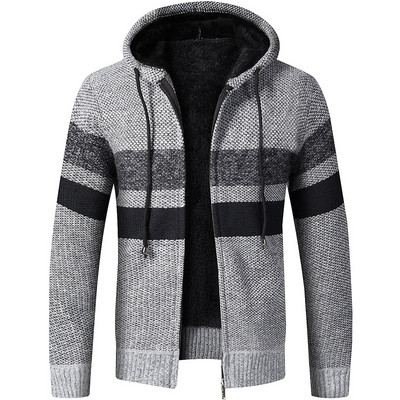 Ανδρική χειμερινή ζακέτα με φερμουάρ - διάφορα μοντέλα