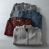 Modern férfi mellény cipzárral és spitz nyakkivágással