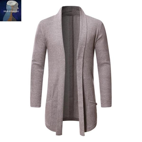 Moderan dugi muški prsluk bez kopčanja