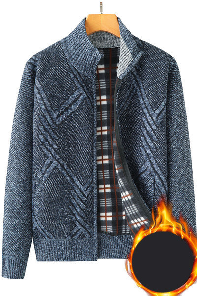 Új modell férfi téli mellény magas gallérral és puha béléssel