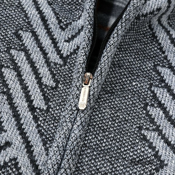 Új modell férfi téli mellény magas gallérral és puha béléssel