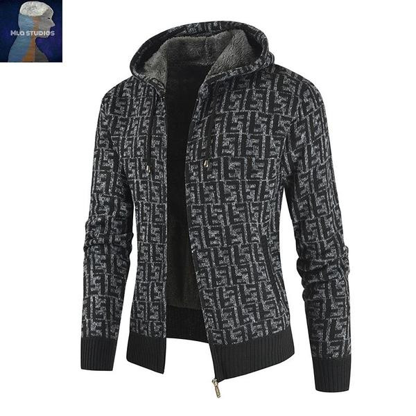 Muški casual prsluk s puhom i kapuljačom