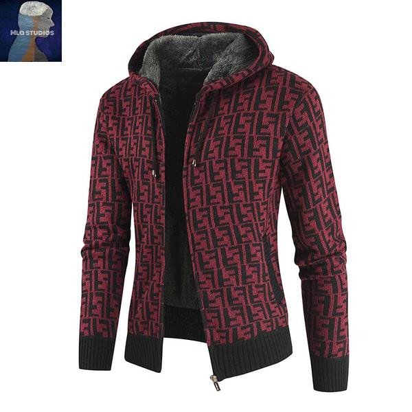 Muški casual prsluk s puhom i kapuljačom