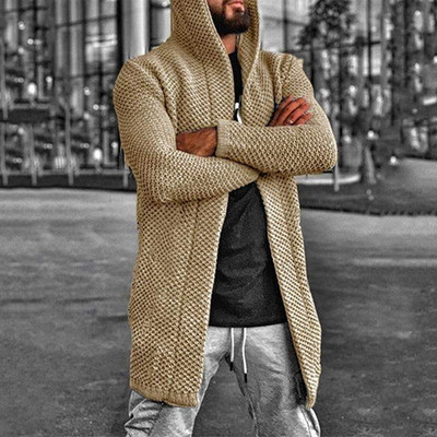 Novi model modernog muškog prsluka sa kapuljačom