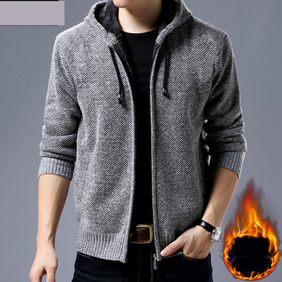 Férfi mellény kapucnival és pehely béléssel