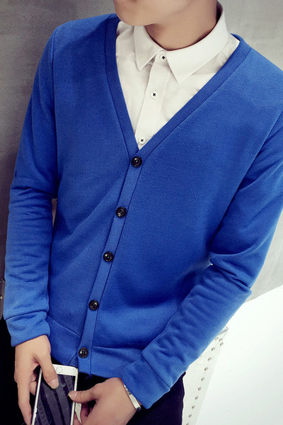 Új modell férfi mellény gombokkal és spitz nyakkivágással