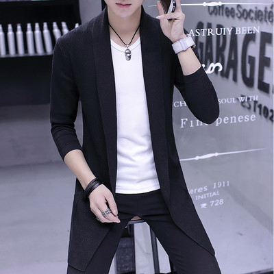 Ανδρική καθημερινή μοντέρνα ζακέτα μεσαίου μήκους