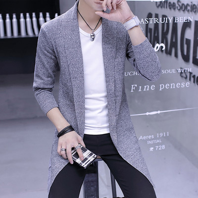 Ανδρική καθημερινή μοντέρνα ζακέτα μεσαίου μήκους