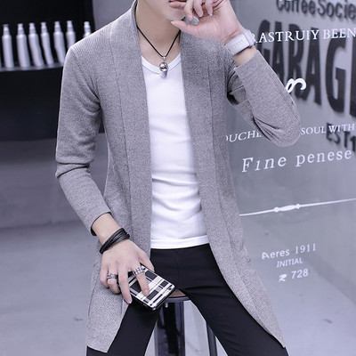 Ανδρική καθημερινή μοντέρνα ζακέτα μεσαίου μήκους