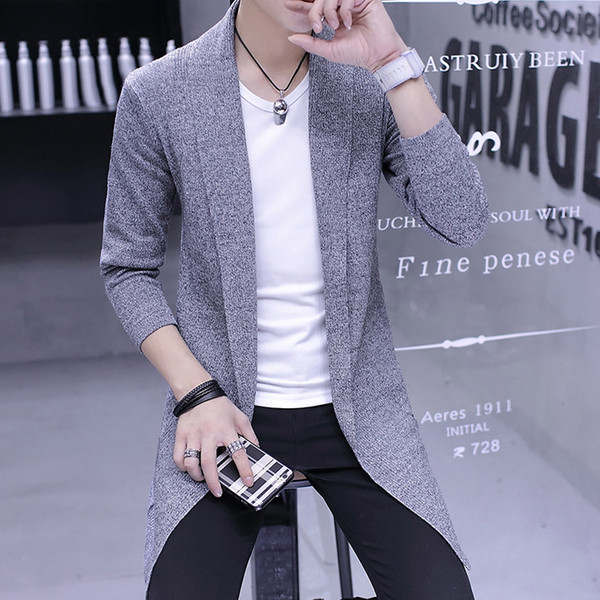 Ανδρική καθημερινή μοντέρνα  ζακέτα  μεσαίου μήκους