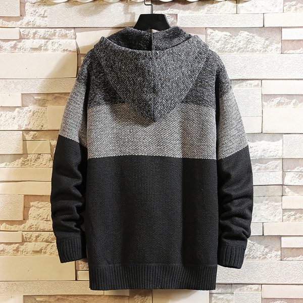 Férfi mellény kapucnival és puha béléssel