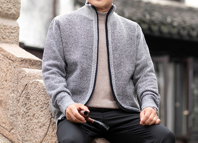 Férfi téli mellény cipzárral - többféle modell