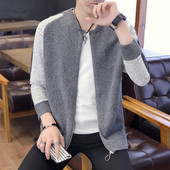 Novi model muškog prsluka sa okruglim izrezom i patentnim zatvaračem