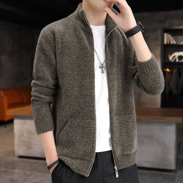 Női téli mellény cipzárral és zsebbel