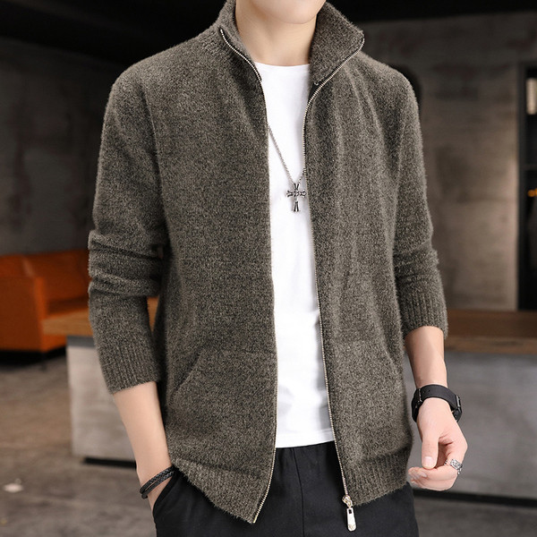 Női téli mellény cipzárral és zsebbel