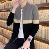 Alkalmi férfi mellény cipzárral és ovális nyakkivágással