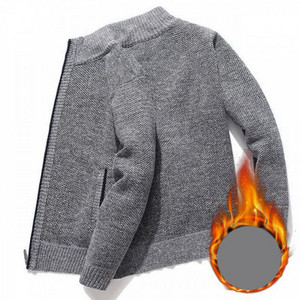 Ανδρική καθημερινή μοντέρνα  ζακέτα  νέο μοντέλο με απαλή ζεστή επένδυση και φερμουάρ