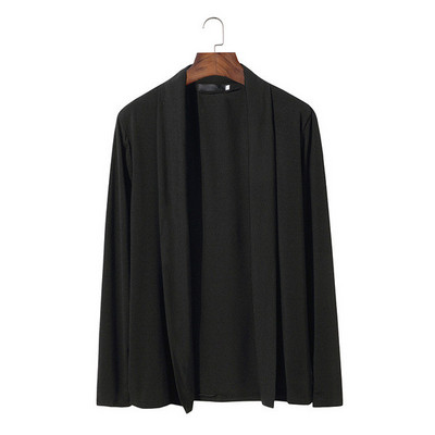 Férfi textilmellény sima modell, rögzítés nélkül