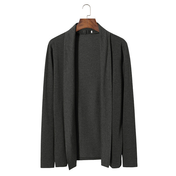 Férfi textilmellény sima modell, rögzítés nélkül