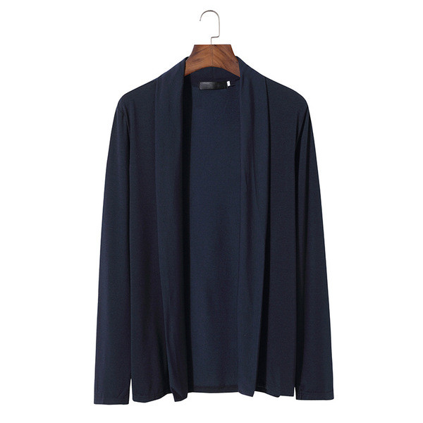 Férfi textilmellény sima modell, rögzítés nélkül