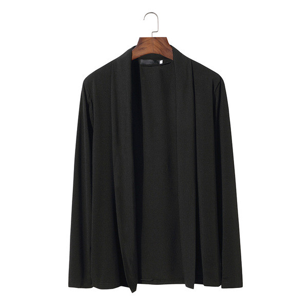 Férfi textilmellény sima modell, rögzítés nélkül