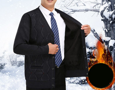 Vestă casual pentru bărbați, cu căptușeală moale și nasturi