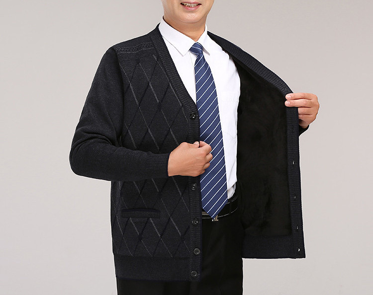 Vestă casual pentru bărbați, cu căptușeală moale și nasturi